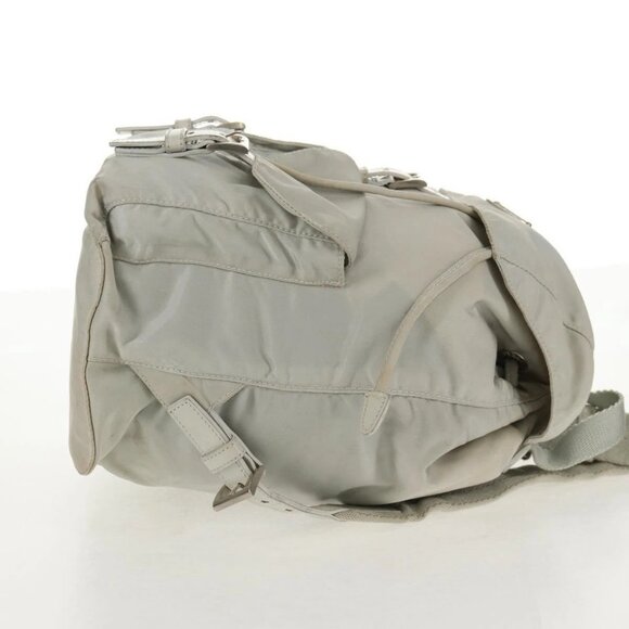 PRADA Backpack Nylon Gray Auth sw1586 - Picture 7 of 15